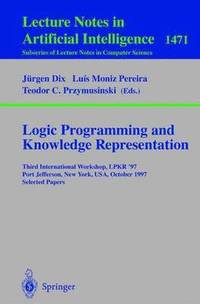 bokomslag Logic Programming and Knowledge Representation