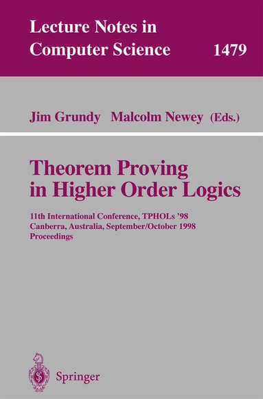 Jim Grundy, Malcolm Newey - Theorem Proving in Higher Order Logics, Häftad