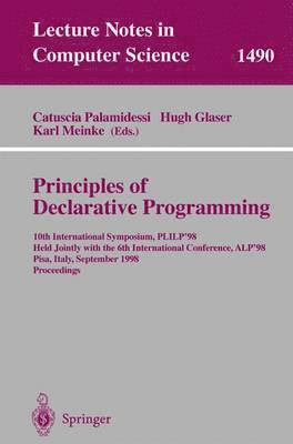 Catuscia Palamidessi, Hugh Glaser, Karl Meinke - Principles of Declarative Programming, Häftad