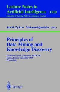 bokomslag Principles of Data Mining and Knowledge Discovery