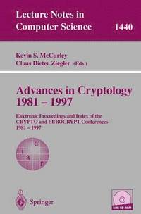 bokomslag Advances in Cryptology 1981 - 1997