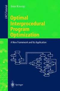 bokomslag Optimal Interprocedural Program Optimization
