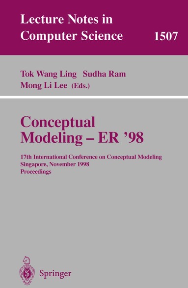 Tok Wang Ling, Sudha Ram - Conceptual Modeling - ER '98, Häftad