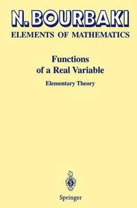 bokomslag Functions of a Real Variable