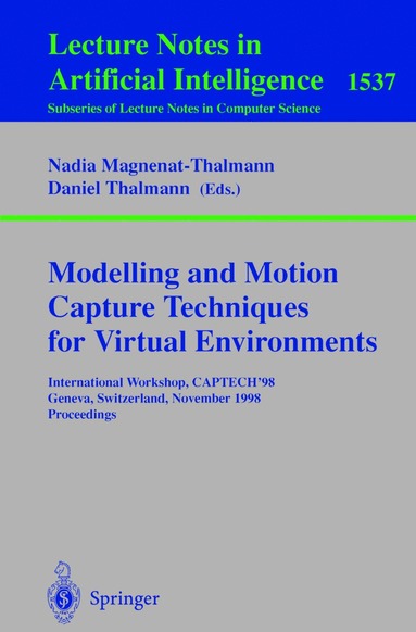 bokomslag Modelling and Motion Capture Techniques for Virtual Environments