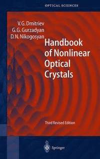 bokomslag Handbook of Nonlinear Optical Crystals