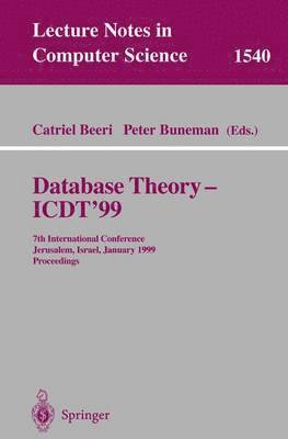 Database Theory - ICDT'99 1