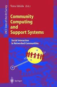 bokomslag Community Computing and Support Systems