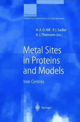 H.A.O. Hill, P.J. Sadler, A.J. Thomson, H. a. O. Hill, P. J. Sadler, H. A. Hill, H. A. O. Hill, A. J. Thomson - Metal Sites in Proteins and Models, Häftad
