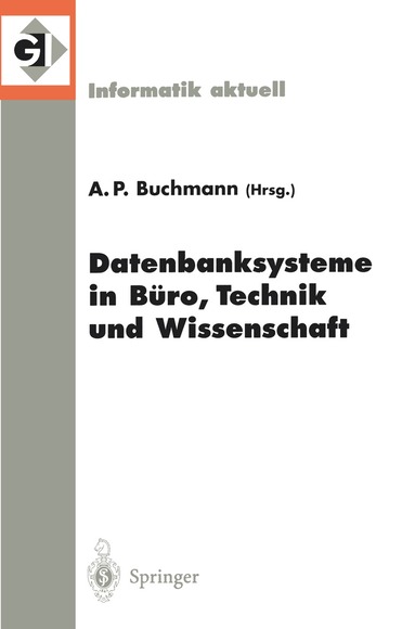 Alejandro P. Buchmann - Datenbanksysteme in Büro, Technik und Wissenschaft, Häftad