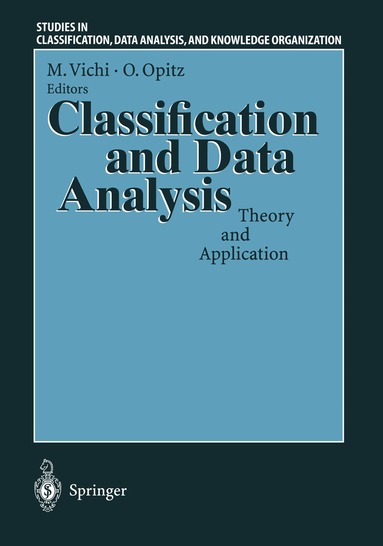 Maurizio Vichi, Otto Opitz - Classification and Data Analysis, Häftad