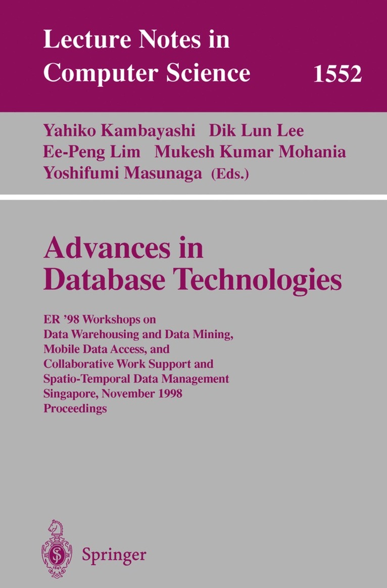 Advances in Database Technologies 1