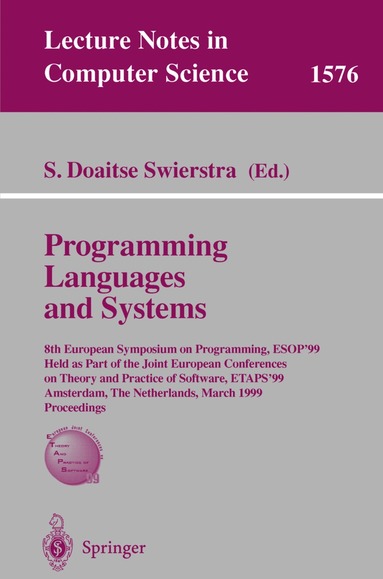 S. Doaitse Swierstra - Programming Languages and Systems, Häftad