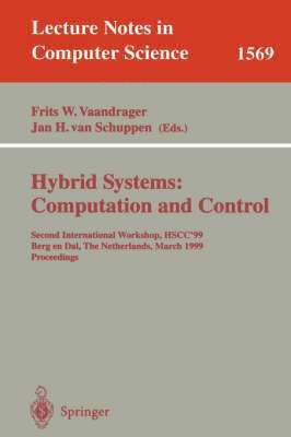 bokomslag Hybrid Systems: Computation and Control