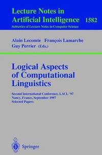 bokomslag Logical Aspects of Computational Linguistics