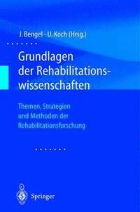 bokomslag Grundlagen der Rehabilitationswissenschaften