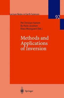bokomslag Methods and Applications of Inversion