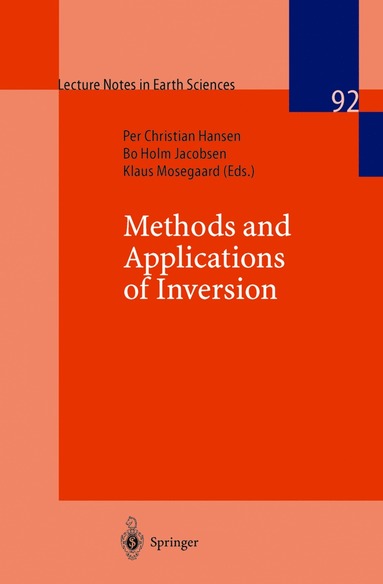 bokomslag Methods and Applications of Inversion