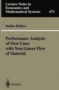 bokomslag Performance Analysis of Flow Lines with Non-Linear Flow of Material