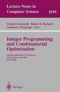 bokomslag Integer Programming and Combinatorial Optimization