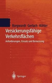 bokomslag Versickerungsfhige Verkehrsflchen