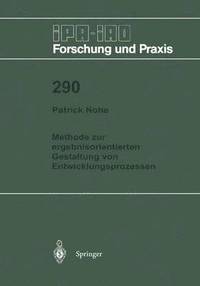 bokomslag Methode zur ergebnisorientierten Gestaltung von Entwicklungsprozessen