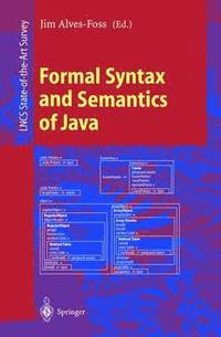 bokomslag Formal Syntax and Semantics of Java