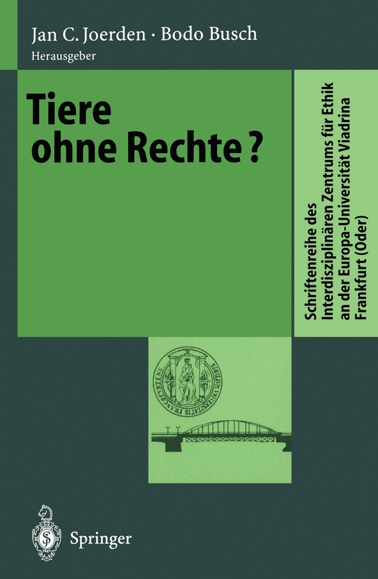 Jan C. Joerden, Bodo Busch - Tiere ohne Rechte?, Häftad