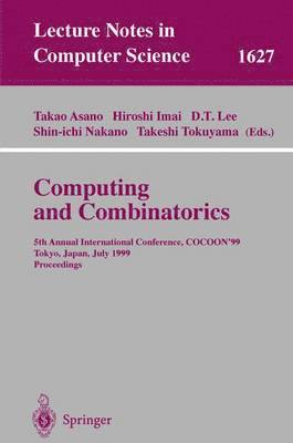 bokomslag Computing and Combinatorics