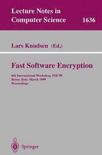 bokomslag Fast Software Encryption