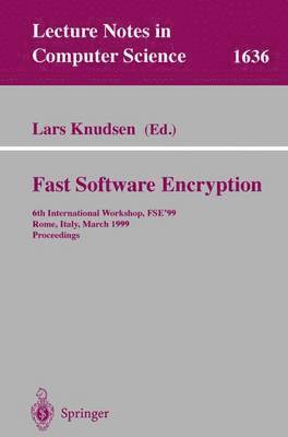 Fast Software Encryption 1