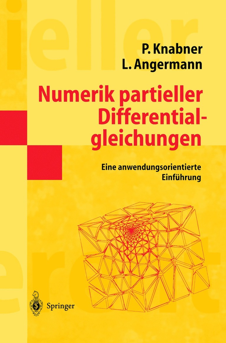 Numerik partieller Differentialgleichungen 1