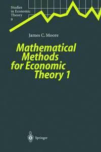 bokomslag Mathematical Methods for Economic Theory 1