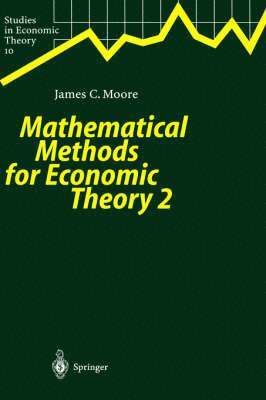 bokomslag Mathematical Methods for Economic Theory 2