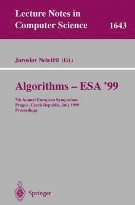 Algorithms - ESA'99 1