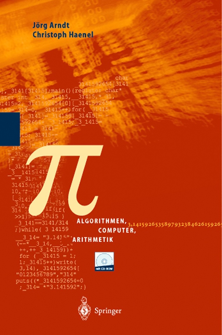 Jörg Arndt, Christoph Haenel - Pi, Häftad