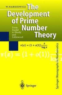 bokomslag The Development of Prime Number Theory