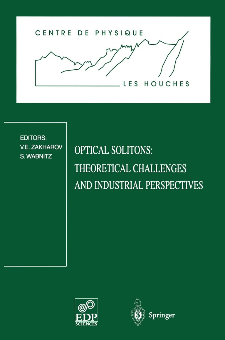 Vladimir E. Zakharov, Stefan Wabnitz - Optical Solitons: Theoretical Challenges and Industrial Perspectives, Häftad