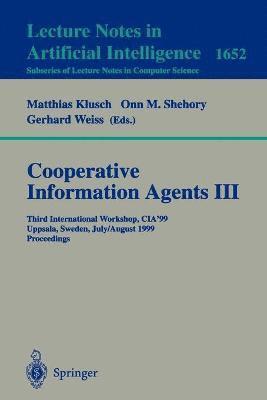 bokomslag Cooperative Information Agents III