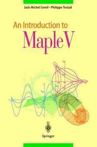 bokomslag An Introduction to Maple V