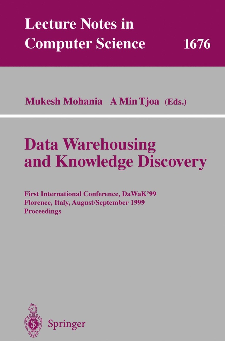 Data Warehousing and Knowledge Discovery 1