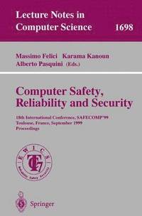 bokomslag Computer Safety, Reliability and Security