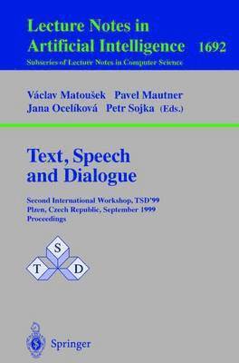 bokomslag Text, Speech and Dialogue