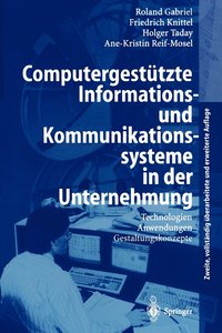 bokomslag Computergesttzte Informations- und Kommunikationssysteme in der Unternehmung