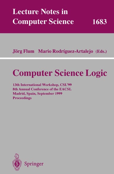 Jörg Flum, Mario Rodriguez-Artalejo - Computer Science Logic, Häftad