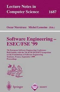 bokomslag Software Engineering - ESEC/FSE '99