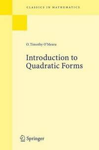 bokomslag Introduction to Quadratic Forms