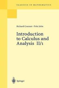 bokomslag Introduction to Calculus and Analysis II/1