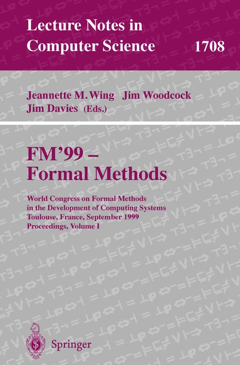 FM'99 - Formal Methods 1