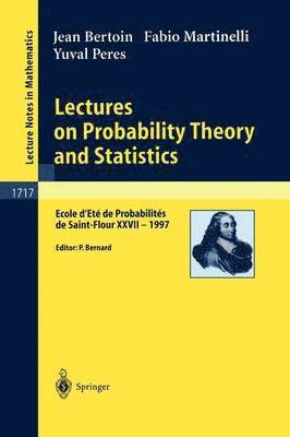 Lectures on Probability Theory and Statistics 1
